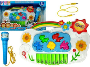 Electronic Piano with Flowers Connect to Phone