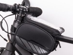 Mocco Waterproof bicycle frame bag with a removable phone case