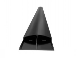 Multibrackets M Cable Cover SS Black 75mm W - 1600mm L | Black | 1.6m