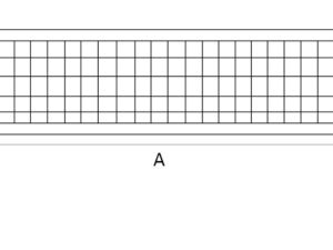 Beach tennis net POKORNY Econom 8,5x1m