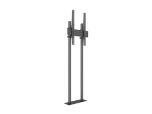 Multibrackets M Dual Pole Floormount Pro 65""-90"" | Fixed 1518mm | VESA 100x100-400x600 | Max 75kg | Black