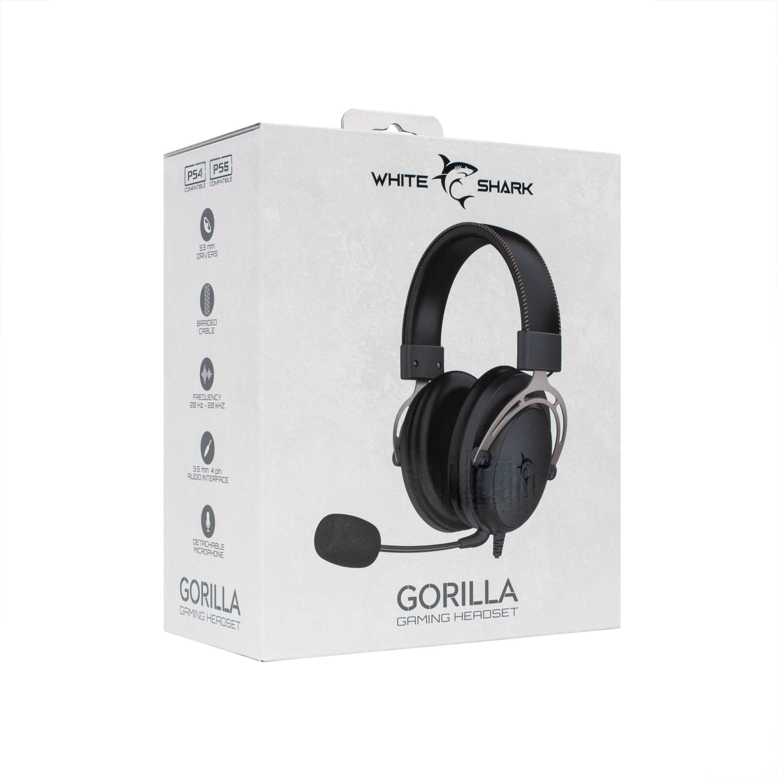 White Shark GH-2341 Gorilla czarny/szary - Image 7