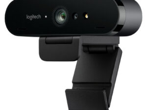 Logitech BRIO Webcam with 4K Ultra HD video & RightLight 3 with HDR