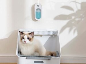 Baseus Home for Pet Flora J1 Animal Odor Neutralizer, 30-day battery working time, 1500 mAh White (ACFJ000002)