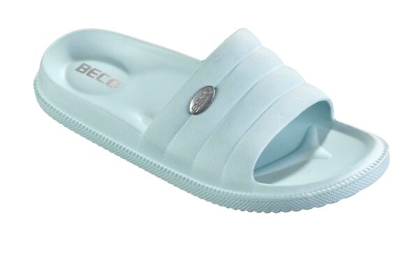 Slippers for ladies BECO 90606 888 size 37 petrol/aqua