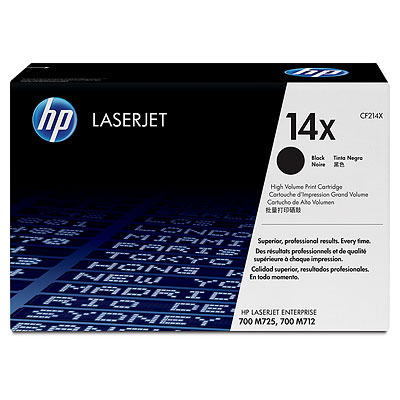 HP černý toner CF214X originál
