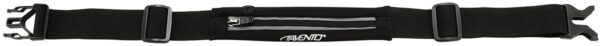 Waistbelt with expandable bag AVENTO 21PA Black/Silver - Image 2