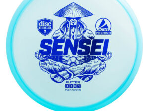 Discgolf DISCMANIA Putter SENSEI Active Premium Blue 3/3/0/1