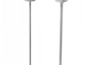 Flexson Floor Stand for Sonos One, One SL and Play1, Pair, White