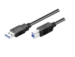 3M USB 3.0 A-B M/M BLACK