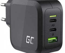 GREENCELL Charger PowerGaN 65W 2x USB-C
