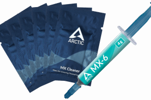 Thermal paste and 6x MX Cleaner ARCTIC MX-6, 4g, Gray