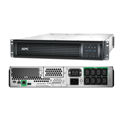 APC Smart-UPS SMT 2200VA LCD RM with SmartConnect - UPS (kan monteras i rack) - AC 230 V - 1980 Watt - 2200 VA - RS-232, USB - utg�ngskontakter: 9 - 2U - f�r P/N: AR3003, AR3003SP, AR3006, AR3006SP, AR3103, AR3103SP, AR3106, AR3106SP, AR9300SP