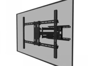 Neomounts WL40S-950BL18 - Mont�n� sada (mont� na ze�) - t�k� provoz - pro ploch� panel - pln� pohyb - �ern� - velikost obrazovky: 55"-110"