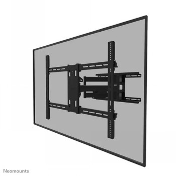 Neomounts WL40S-950BL18 - Mont�n� sada (mont� na ze�) - t�k� provoz - pro ploch� panel - pln� pohyb - �ern� - velikost obrazovky: 55"-110"