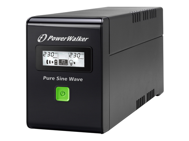 UPS POWERWALK VI 800 SW FR Power Walker Line-Interactive 800VA 2x PL 230V, PURE SINE, RJ11/RJ45,USB