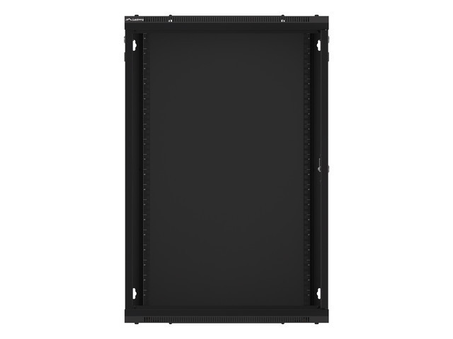 Servers Lanberg Rack cabinet 19" wall-mount 18U/600x600 (flat pack) with glass door V2, black | - Image 12