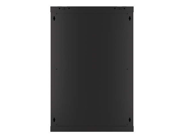 Servers Lanberg Rack cabinet 19" wall-mount 18U/600x600 (flat pack) with glass door V2, black | - Image 2