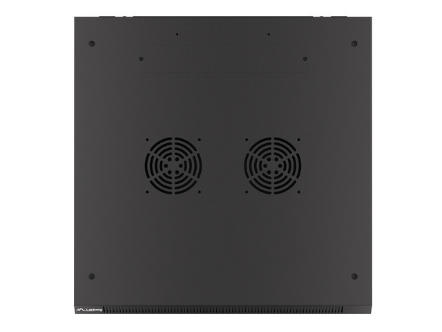 Servers Lanberg Rack cabinet 19" wall-mount 18U/600x600 (flat pack) with glass door V2, black | - Image 10