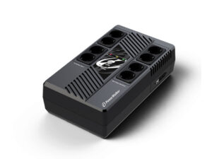 UPS POWER WALKER UPS Line-Interactive 600VA MS 8x FR RJ45 in/out USB HID USB charger