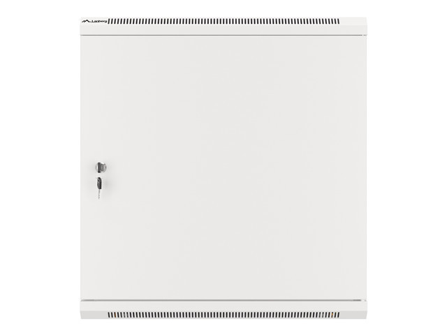 Lanberg | Rack cabinet 19" wall-mount 12U/600x450 for self-assembly with metal door (flat pack) | WF01-6412-00S | Grey - Image 10