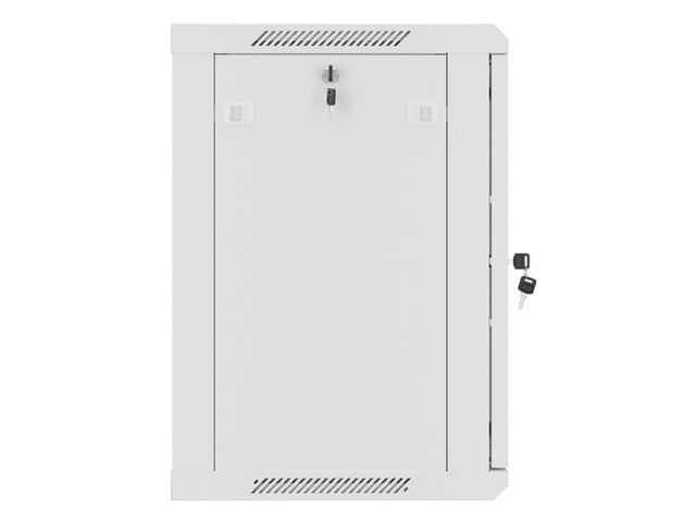 Lanberg | Rack cabinet 19" wall-mount 12U/600x450 for self-assembly with metal door (flat pack) | WF01-6412-00S | Grey - Image 15