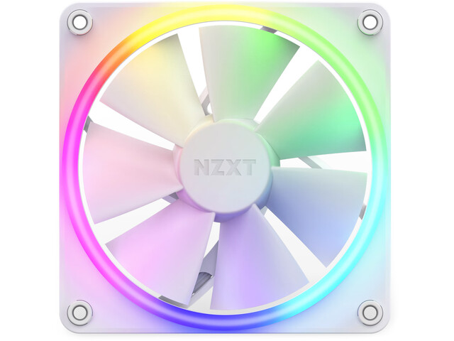 NZXT F120 RGB 120mm biały - Image 3