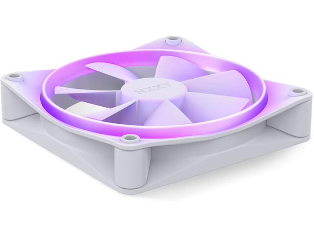 NZXT F120 RGB 120mm biały - Image 2