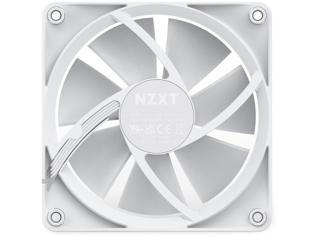 NZXT F120 RGB 120mm biały - Image 4