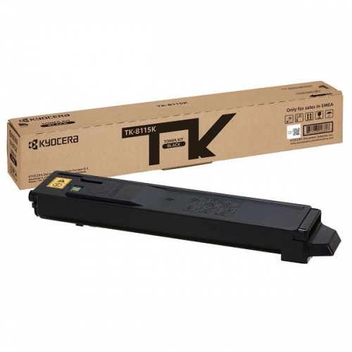 Kyocera Toner černý na 12 000 A4 (při 5% pokrytí), pro ECOSYS M8124cidn, M8130cidn