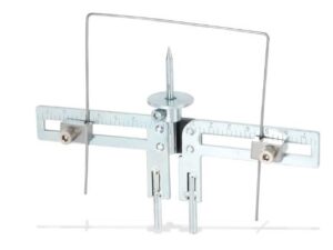 Adjustable blind hole cutter for Edma hot knife, 30-150mm