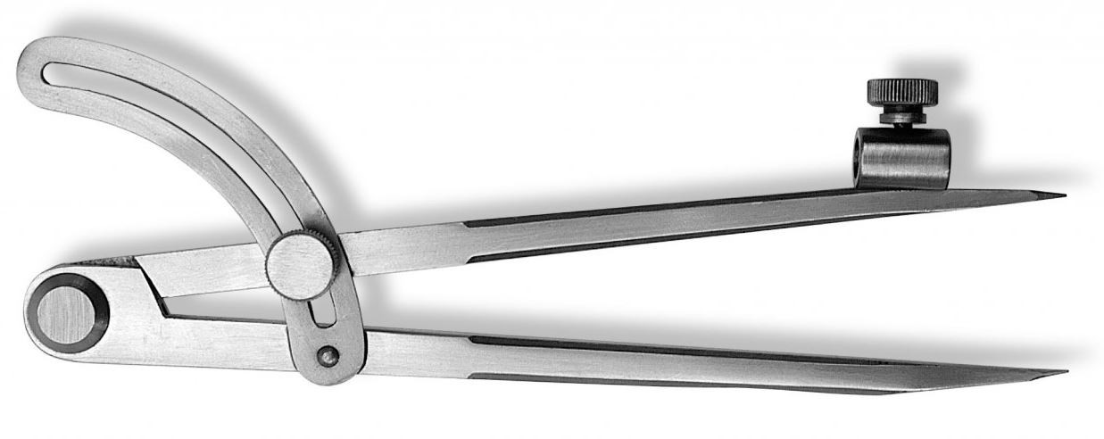 Bow divider with pencil-holder 150mm type 482
