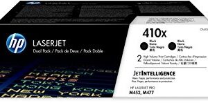 HP 410X Dvojbalení černých originálních tonerových kazet LaserJet s vysokou výtěžností