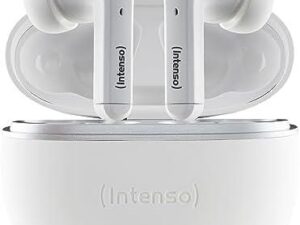 Wired headphones Intenso HEADSET BUDS T302A/WHITE 3720300