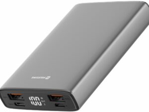 Akupank Swissten 2xUSB-USB-C-Micro USB 20W 10000mAh