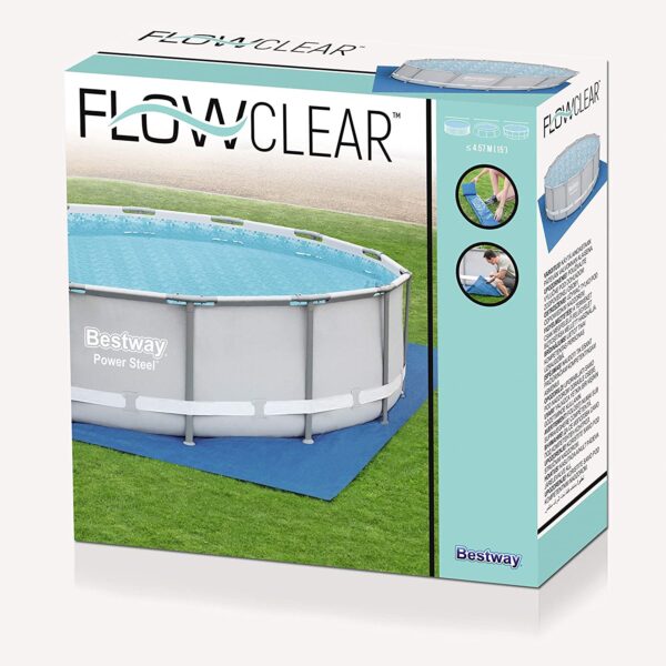 Bestway Pool Ground Cloth 4.88m x 4.88m - Image 10