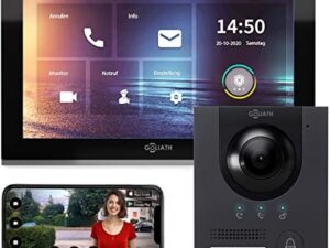 Ecost customer return Goliath IP | SurfaceMounted | Video Door Intercom | 2MP | Anthracite Door Stat