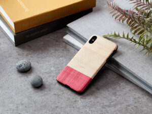MAN&WOOD SmartPhone case iPhone XS Max miss match white