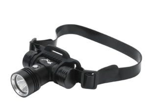 LED Galvos Žibintas BORUiT YHX-1362, Nardymui iki 60m Po Vandeniu