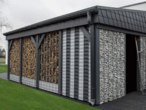 Garden fence screen strip SOLID 19cm x 26m, 1200g/m² light grey