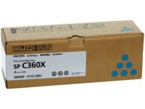 Ricoh SPC360X (408251) Cyan for laser printers, 9000 pages. (SPEC)