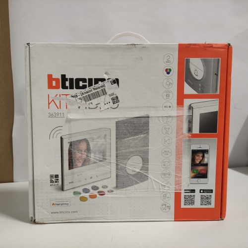 Ecost customer return Bticino 363911 Flex One 2Wire Video Intercom WLAN Set, Class 300X13E with 7 In - Image 3