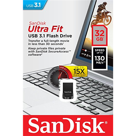 SanDisk Ultra Fit - USB flash-enhet - 32 GB - USB 3.1 - Image 5