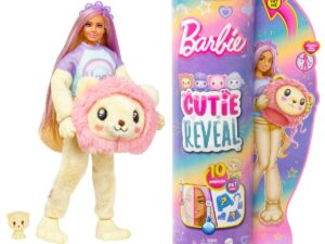 Barbie® Cutie Reveal T-särgiga nukk lõvi