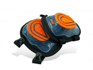 Knee pads with stabilizing reinforcement EDMA