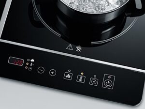 Severin DK 1031 hob Black Countertop Zone induction hob 2 zone(s)