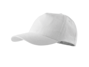 Kepurė Su Snapeliu MALFINI 5P 307 Unisex, Balta 340g/m2