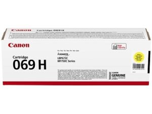 Canon CRG 069H (5095C002) Toner Cartridge, Yellow