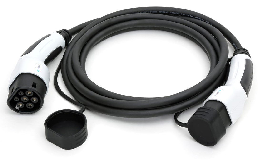Platinet electric car charging cable Type-2 22kW 5m