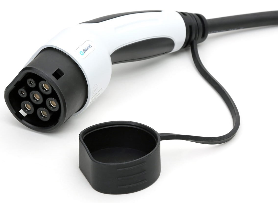 Platinet electric car charging cable Type-2 22kW 5m - Image 3